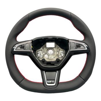 Preview: Skoda Octavia III MK3 5E0 VRS Sport Lenkrad Neu Beziehen Preview: Skoda Octavia III MK3 5E0 VRS Sport Lenkrad Neu Beziehen